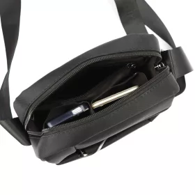    Pánska čierna crossbody kabelka Pierre Cardin 2011 ALAN09 20 x 24 x 9 cm