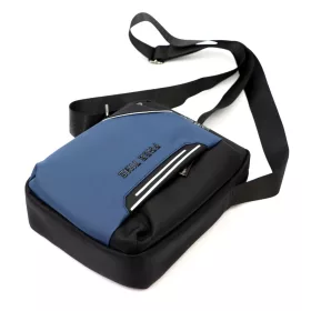    Pánska crossbody kabelka Pierre Cardin 2031 ALAN09 modro-čierna 20 x 24 x 9 cm