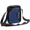  Pánska crossbody kabelka Pierre Cardin 2031 ALAN09 modro-čierna 20 x 24 x 9 cm