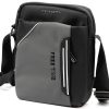  Pánska crossbody kabelka Pierre Cardin 2031 ALAN09 tmavosivá 20 x 24 x 9 cm
