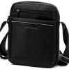  Pánska crossbody kabelka Pierre Cardin 2051 ALAN09 čierna 20 x 24 x 9 cm