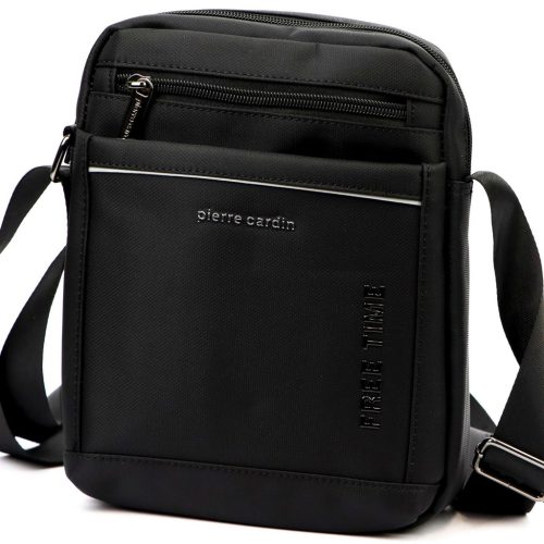  Pánska crossbody kabelka Pierre Cardin 2051 ALAN09 čierna 20 x 24 x 9 cm