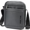  Pánska crossbody kabelka Pierre Cardin 2051 ALAN09 sivá 20 x 24 x 9 cm