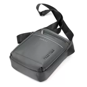    Pánska crossbody kabelka Pierre Cardin 2051 ALAN09 sivá 20 x 24 x 9 cm
