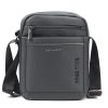  Pánska crossbody kabelka Pierre Cardin 2051 ALAN09 sivá 20 x 24 x 9 cm