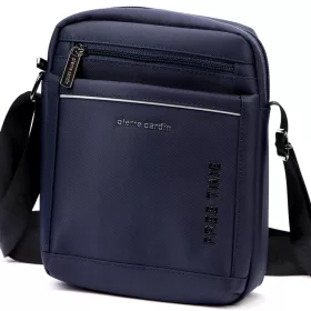    Pánska crossbody kabelka Pierre Cardin 2051 ALAN09 tmavomodrá 20 x 24 x 9 cm