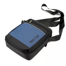    Pánska crossbody kabelka Pierre Cardin 2051 ALAN09 modro-čierna 20 x 24 x 9 cm