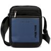  Pánska crossbody kabelka Pierre Cardin 2051 ALAN09 modro-čierna 20 x 24 x 9 cm