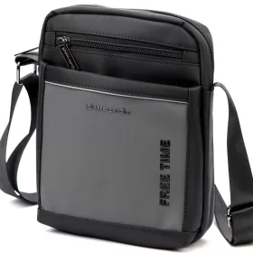    Pánska crossbody kabelka Pierre Cardin 2051 ALAN09 tmavosivá 20 x 24 x 9 cm
