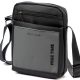 Pánska crossbody kabelka Pierre Cardin 2051 ALAN09 tmavosivá 20 x 24 x 9 cm