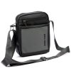  Pánska crossbody kabelka Pierre Cardin 2051 ALAN09 tmavosivá 20 x 24 x 9 cm