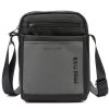  Pánska crossbody kabelka Pierre Cardin 2051 ALAN09 tmavosivá 20 x 24 x 9 cm