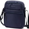  Pánska crossbody kabelka Pierre Cardin 2061 ALAN09 tmavomodrá 20 x 24 x 9 cm