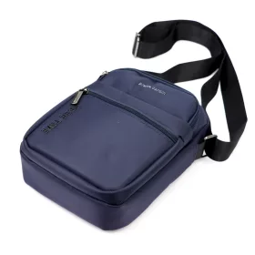    Pánska crossbody kabelka Pierre Cardin 2061 ALAN09 tmavomodrá 20 x 24 x 9 cm