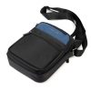 Pánska crossbody kabelka Pierre Cardin 2061 ALAN09 modro-čierna 20 x 24 x 9 cm