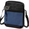  Pánska crossbody kabelka Pierre Cardin 2081 ALAN09 modro-čierna 20 x 24 x 9 cm
