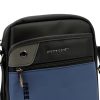  Pánska crossbody kabelka Pierre Cardin 2081 ALAN09 modro-čierna 20 x 24 x 9 cm