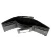  Dámska kožená peňaženka Albatross GN LW-S03 čierna 12 x 9,5 x 3 cm