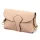  Dámska kožená crossbody kabelka Luka 24-076 púdrovej farby 22 x 15 x 6 cm