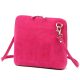  Dámska kožená taška Barberinis 1703 magenta s popruhom na rameno 17 x 17 x 9 cm