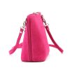  Dámska kožená taška Barberinis 1703 magenta s popruhom na rameno 17 x 17 x 9 cm