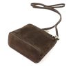 Dámska kožená taška Barberinis 1703 hnedá s ramenným popruhom 17 x 17 x 9 cm