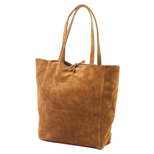  Dámska kožená kabelka cez rameno Patrizia 419-013-05 hnedá 38 x 38 x 13 cm