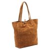  Dámska kožená kabelka cez rameno Patrizia 419-013-05 hnedá 38 x 38 x 13 cm