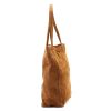  Dámska kožená kabelka cez rameno Patrizia 419-013-05 hnedá 38 x 38 x 13 cm