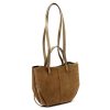  Dámska kožená kabelka Luka 24-082 hnedá, cez rameno 31 x 25 x 11 cm