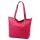  Dámska kožená kabelka cez rameno Luka 24-080 (01-058) purpurová 33 x 34 x 16 cm