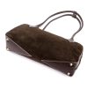  Dámska kožená kabelka cez rameno Luka 24-083 hnedá 34 x 17 x 9 cm