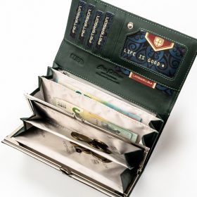    Dámska peňaženka Peterson PTN PS401-FDS modrá 18,5 x 9,5 x 2,5 cm