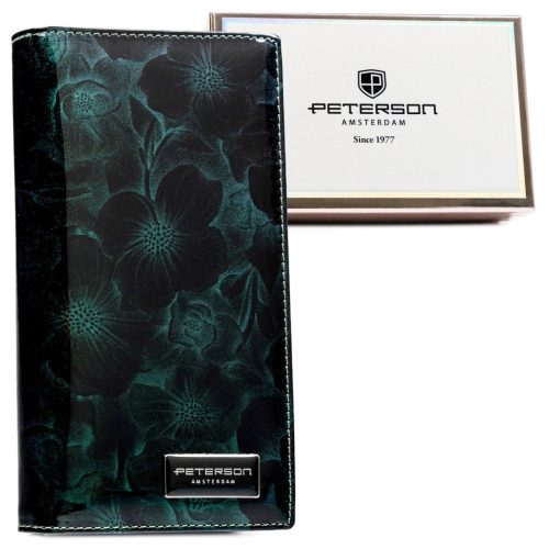  Dámska peňaženka Peterson PTN PS1431-FDS modrá 20 x 10 x 3 cm