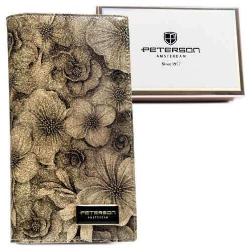  Dámska peňaženka Peterson PTN PS1431-FDS béžová 20 x 10 x 3 cm