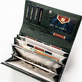    Dámska peňaženka Peterson PTN PS122-FDS modrá 18,5 x 9,5 x 2,5 cm