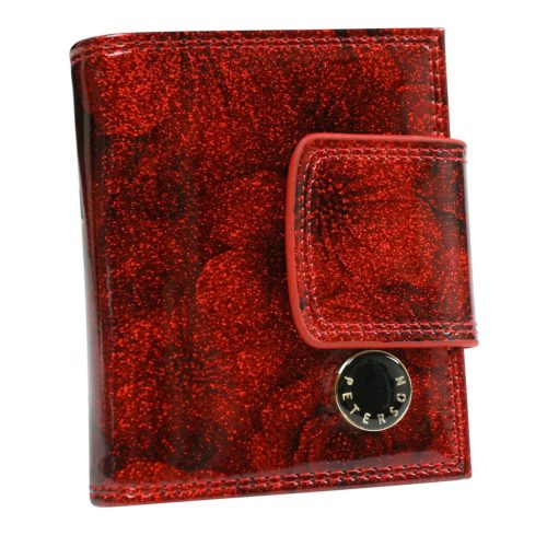  Dámska peňaženka Peterson PTN PS329-FDS červená 11 x 8,5 x 2,8 cm