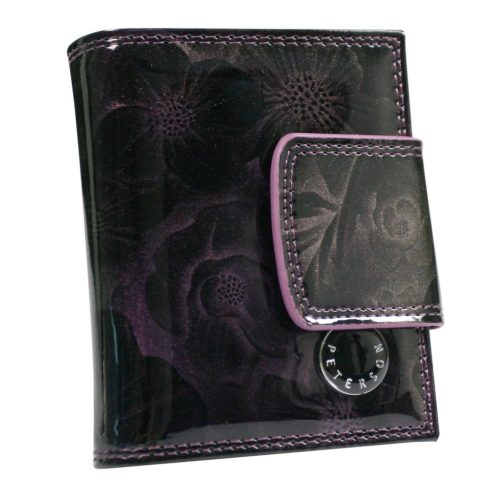  Dámska peňaženka Peterson PTN PS329-FDS fialová 11 x 8,5 x 2,8 cm