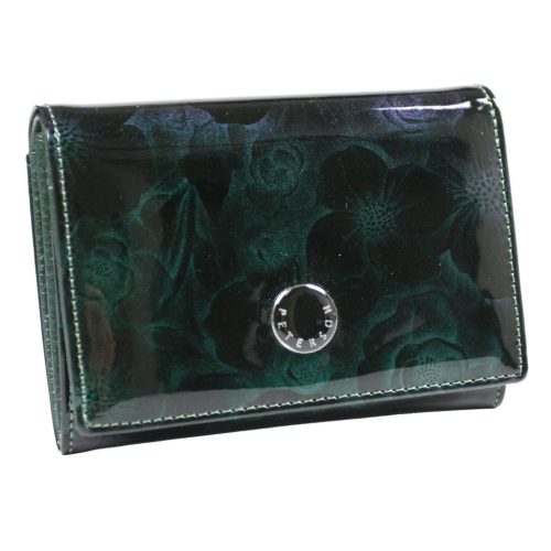 Dámska peňaženka Peterson PTN PS445-FDS modrá 14,5 x 9,5 x 3 cm