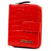  Dámska kožená peňaženka Mato Grosso 0820-46 s RFID červenou farbou 9 x 11 x 3 cm