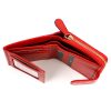  Dámska kožená peňaženka Mato Grosso 0820-46 s RFID červenou farbou 9 x 11 x 3 cm