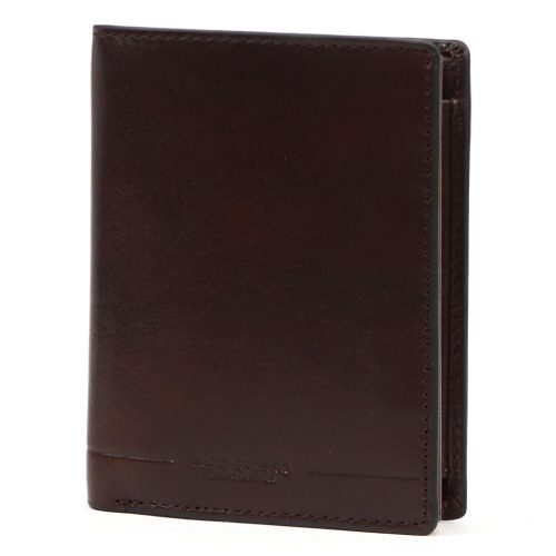  Pánska kožená peňaženka Mato Grosso 0859-25 s RFID hnedou farbou 10 x 13 x 3 cm