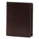  Pánska kožená peňaženka Mato Grosso 0859-25 s RFID hnedou farbou 10 x 13 x 3 cm