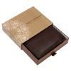  Pánska kožená peňaženka Mato Grosso 0859-25 s RFID hnedou farbou 10 x 13 x 3 cm