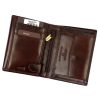  Pánska kožená peňaženka Mato Grosso 0859-25 s RFID hnedou farbou 10 x 13 x 3 cm