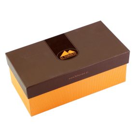    Kožené puzdro na okuliare EL FORREST 1006-401 v koňakovej farbe 15,5 x 6,5 x 5 cm