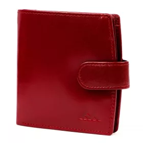   EL FORREST 2232-480 RFID červená dámska kožená peňaženka 10 x 10 x 2.5 cm  