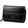 EL FORREST 568-623 RFID čierna dámska kožená peňaženka 12 x 9 x 3.5 cm  