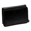 EL FORREST 568-623 RFID čierna dámska kožená peňaženka 12 x 9 x 3.5 cm  