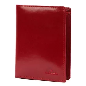    Dámska kožená peňaženka EL FORREST 575-480 s RFID bordovou farbou 8 x 10,5 x 2 cm